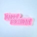 BakeGuru® Happy Birthday Fondant Silicone Mould