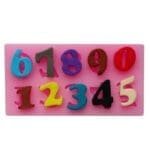 BakeGuru® Number Fondant Silicone Mould