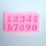 BakeGuru® Number Fondant Silicone Mould