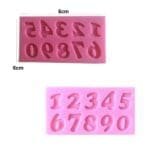 BakeGuru® Number Fondant Silicone Mould