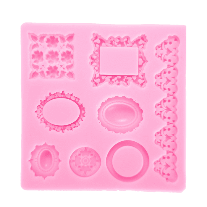 BakeGuru® Phote Frame Fondant Silicone Mould