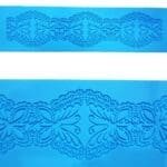 Butterfly Design Silicone Cake Mat Fondant Cake Decorating Molds | Cake Butterfly Decor Mold Sugar Lace Baking Mat DIY Embossing Pad | BSI 517