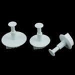 Cake Decor Set Of 3Pcs Leaf Shape Plunger Cutter Fondant Tools Set | BSI 304