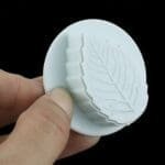 Cake Decor Set Of 3Pcs Leaf Shape Plunger Cutter Fondant Tools Set | BSI 304