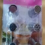 Stainless Steel Russian Piping Icing Nozzles for Decorating Frosting Cupcake Pastries Desserts Tarts Pie Set of 6 Assorted