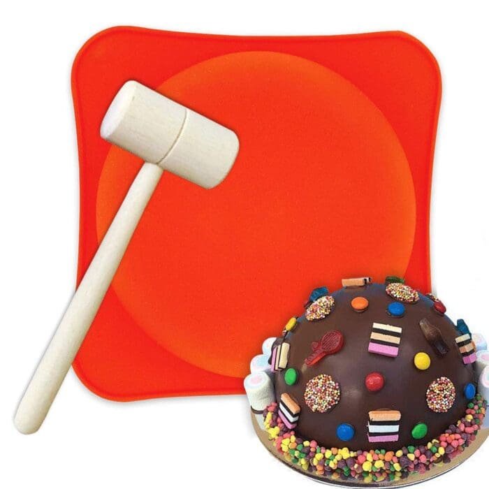 BSI 247 4Best Quality 8 Inches Diameter Half Sphere Pinata Silicone Cake Mould | BSI 247