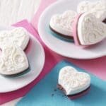 BSI 248 6Valentine's Day Special 12 Cavity Small Heart Shape with Gothic Design Silicone Candy Mould | BSI 248