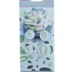 BSI 284 (1)Cake Decor Oval Shape 4Pcs Plunger Cutter Fondant Tools Set | BSI 284