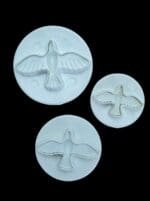 BSI 295 (2)Cake Decor Set of 3Pcs Dove Shape Plunger Cutter Fondant Tools Set | BSI 295