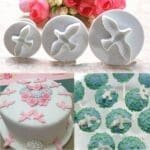 BSI 295 (4)Cake Decor Set of 3Pcs Dove Shape Plunger Cutter Fondant Tools Set | BSI 295