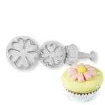 BSI 298 (Cake Decor Set Of 3Pcs Five Petals Flower Shape Plunger Cutter Set | BSI 298