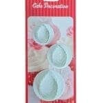 BSI 302 (1)Cake Decor Set Of 3Pcs Leaf Shape Plunger Cutter Fondant Tools Set | BSI 302