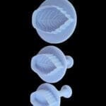 Cake Decor Set Of 3Pcs Leaf Shape Plunger Cutter Fondant Tools Set | BSI 304