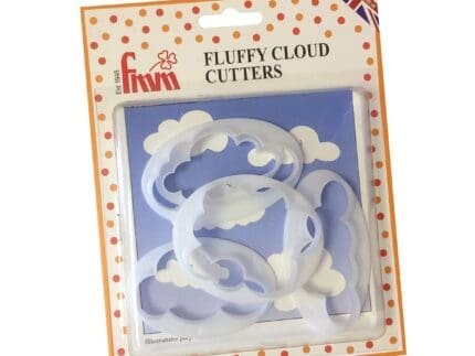 Cake Decor Set Of 3Pcs Cloud Shape Plunger Cutter Fondant Tools Set | BSI 314