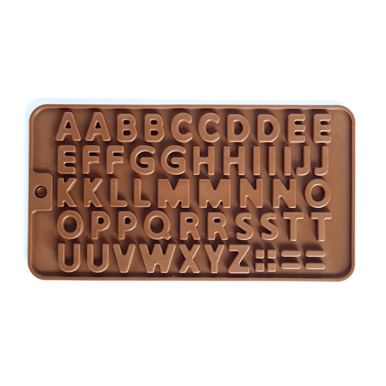 Alphabet Chocolate Silicone Mold