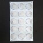 BSI 404 3Modak Shape Silicone Mold 15 in 1 Cavity Dessert Chocolate Mold Cake Tools | Cake Mold Decorating | BSI 404