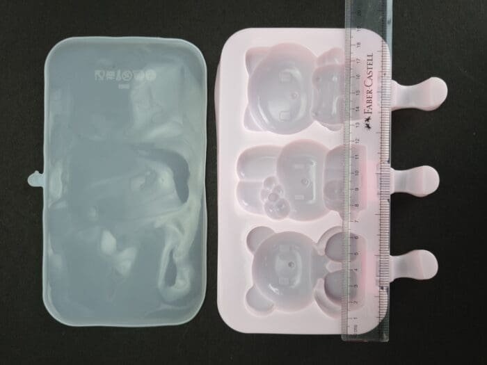BSI 519 23 Cavity Doll Shape Ice Pop Mold | Popsicle Silicone Molds with Lid | BPA Free Ice Cream Bar Mold | BSI 519