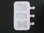 BSI 519 MAIN3 Cavity Doll Shape Ice Pop Mold | Popsicle Silicone Molds with Lid | BPA Free Ice Cream Bar Mold | BSI 519