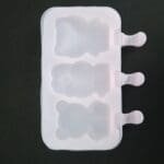 BSI 519 MAIN3 Cavity Doll Shape Ice Pop Mold | Popsicle Silicone Molds with Lid | BPA Free Ice Cream Bar Mold | BSI 519