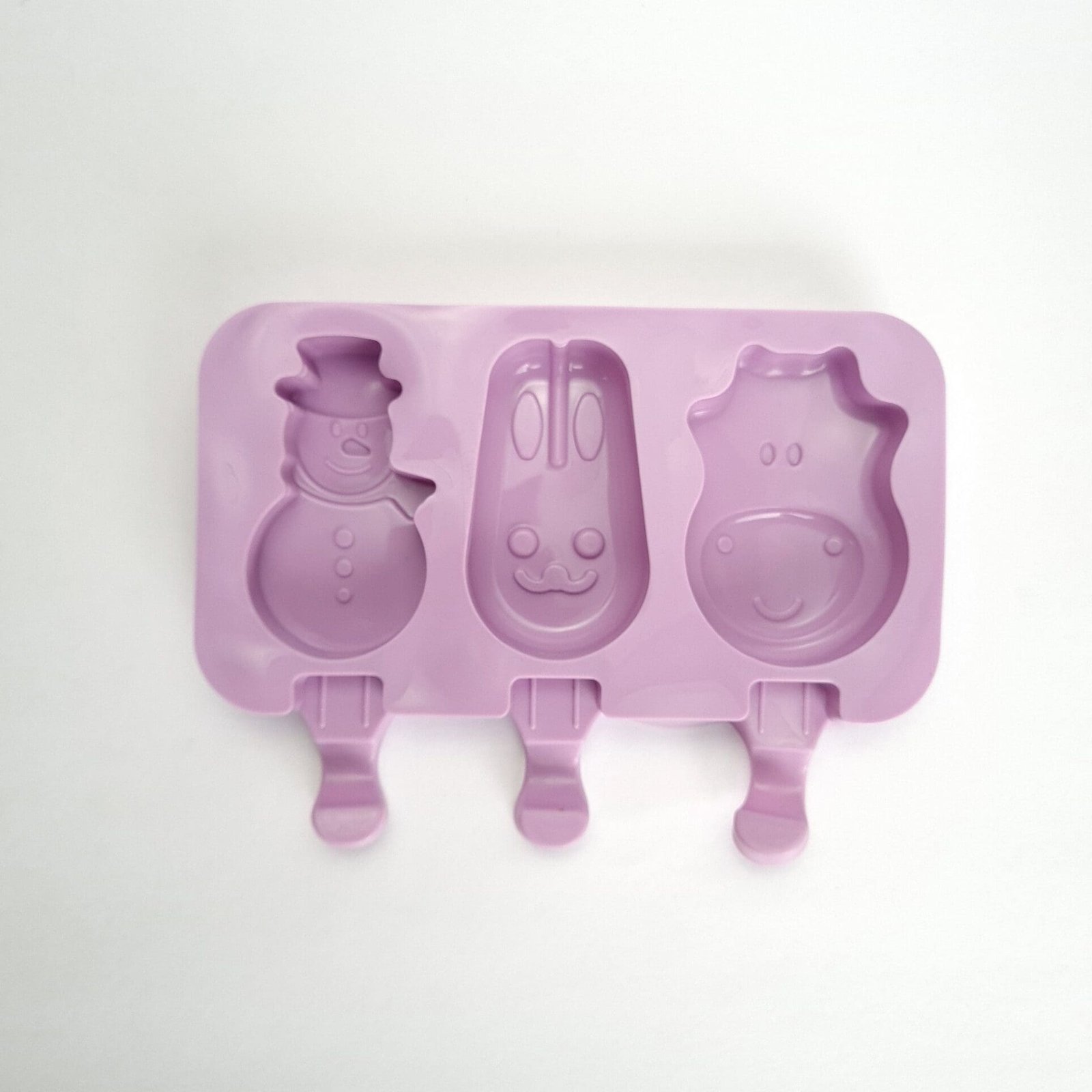 2 Cavities Heart Shape Silicone Popsicle Molds, BPA Free Homemade Ice Cream  Bar Mold Ice Pop Molds