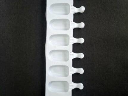 BSI 532 MAIN8 Cavities Silicone Creative Design Popsicle Molds, BPA Free Homemade Ice Cream Bar Mold Ice Pop Molds | BSI 532