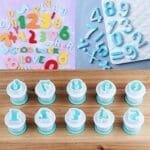 Cake Decor 10 Pieces Easy Mini Number Plunger Cutter Set | BSI 650