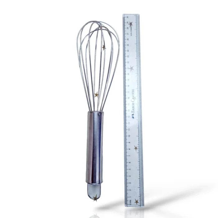 Medium Stainless Steel Multi-Purpose Hand Blender Balloon Whisker | BSI 68