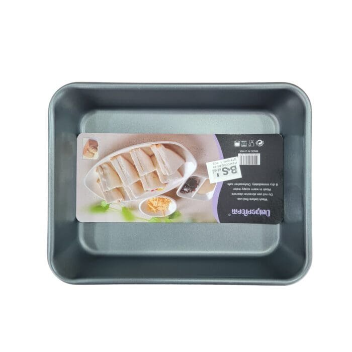 Rectangluar Shape Non-Stick Cake Moulds/Tins/Pans/Trays for Oven and Cooker with BSI 93