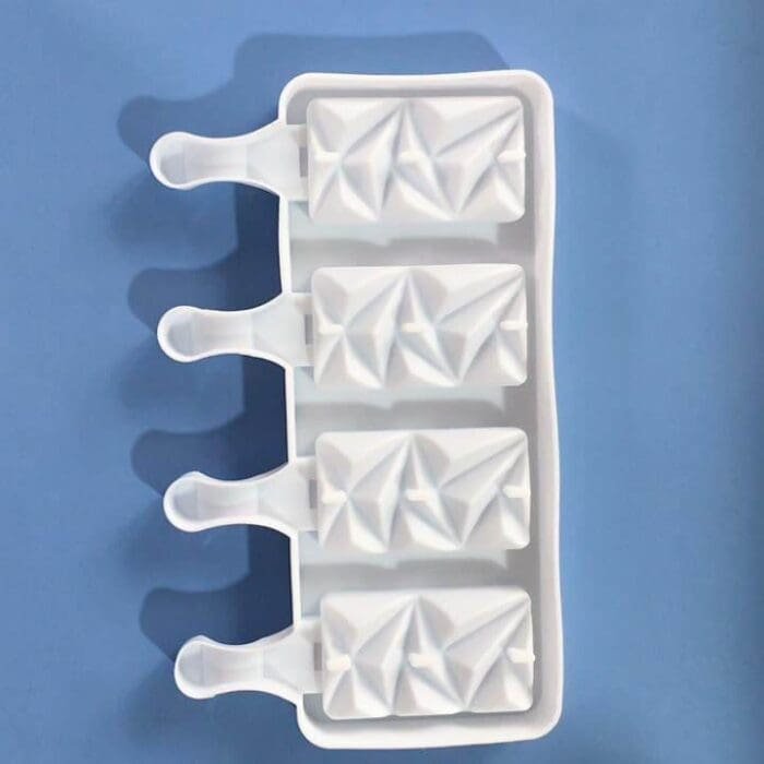 Main 014 Cavities Silicone Creative Design Popsicle Molds, BPA Free Homemade Ice Cream Bar Mold Ice Pop Molds | BSI 537