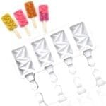 Main 024 Cavities Silicone Creative Design Popsicle Molds, BPA Free Homemade Ice Cream Bar Mold Ice Pop Molds | BSI 537