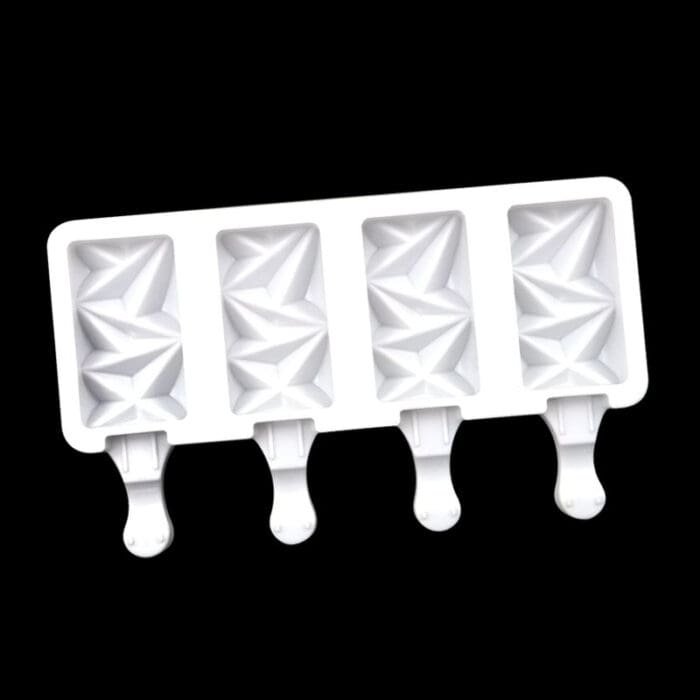 Main 054 Cavities Silicone Creative Design Popsicle Molds, BPA Free Homemade Ice Cream Bar Mold Ice Pop Molds | BSI 537