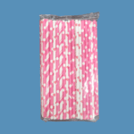 Paper Straws Pink | BSI 1011