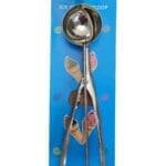 BakeGuru® Icecream Scoop | Easy Handled Multi-Use Stainless Steel Ice Cream Scooper Medium Size | BSI 551A_Scoop