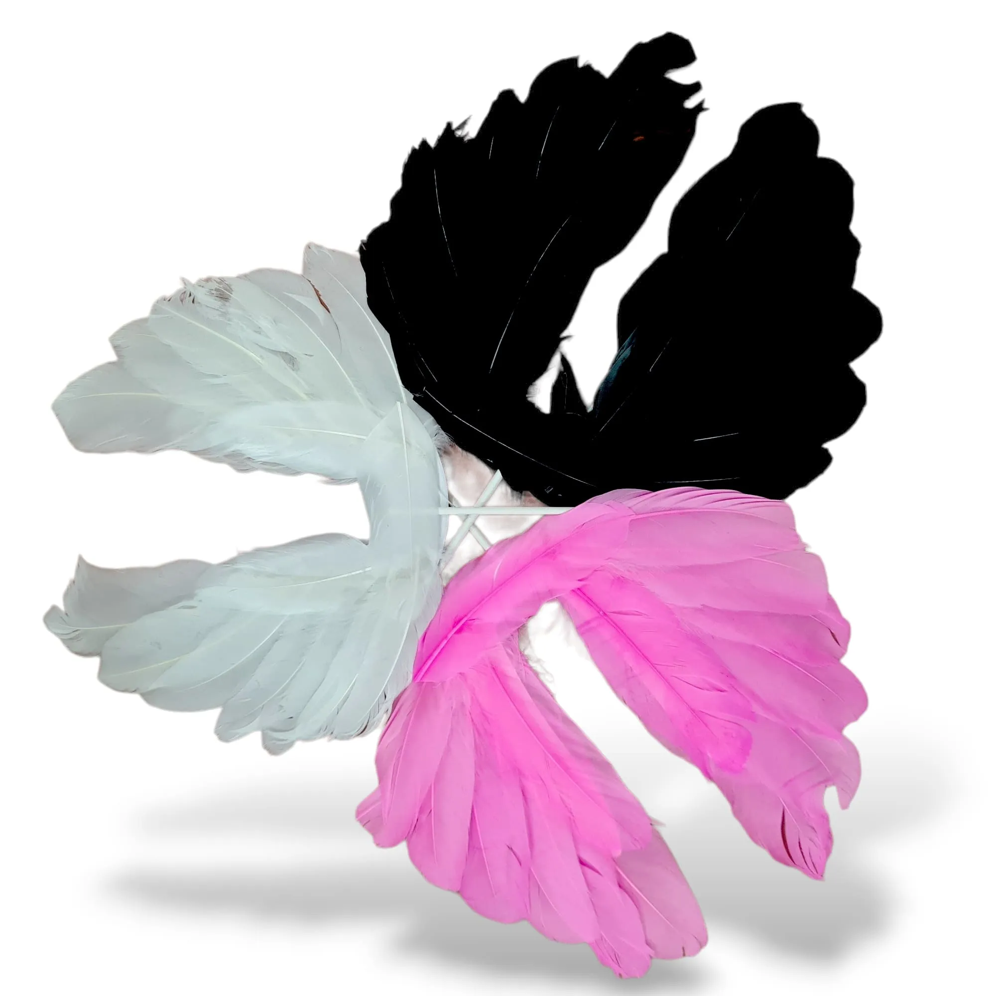 Baby Angel Feather Wing Cake Toppers Wedding Birthday Party Cake