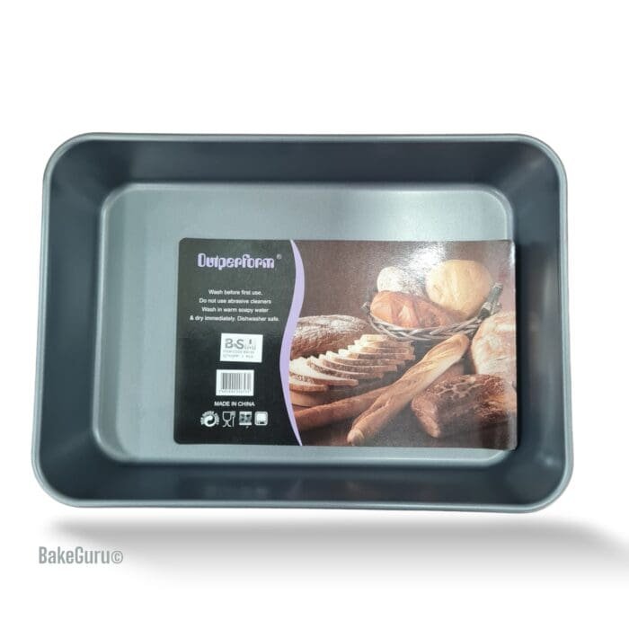 3 In 1 Carbon Steel Spring form rectangular Shape Non-Stick Cake Molds/Tins/Pans/Trays for Oven and Cooker with BSI 93