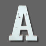 Led Light Alphabet [A] | BSI A