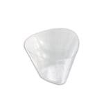 Mousse Cup Triangle Shape Small | Disposable Appetizer Cup Dessert Cup, Shot Cups for Desserts, Appetizers, Puddings, Mousse | PS - 3 (pack of 12)