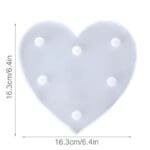 Led Light Heart Shape | BSI (W/P)