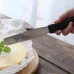 6 Inch Straight Slice Palette Knife | Icing Stainless Steel Spatula with Black Handle | BSI 141