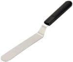 6 Inch Bend Slice Palette Knife | Icing Stainless Steel Spatula with Black Handle | BSI 144