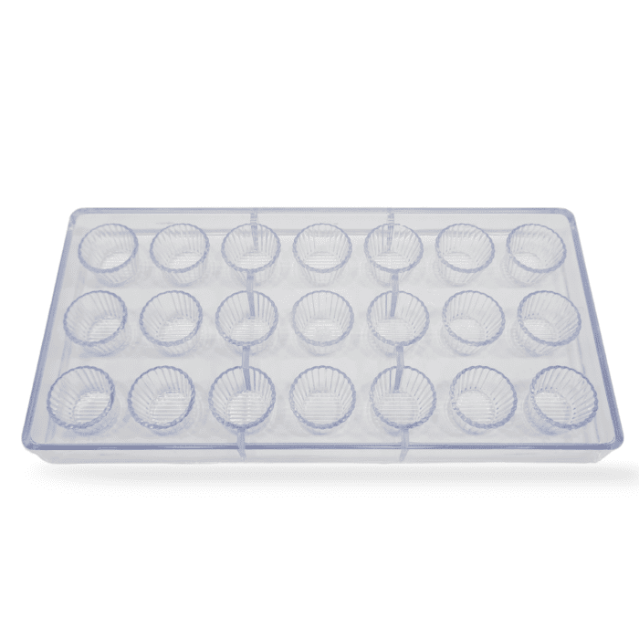 21 Cavity chocolate candy bars 3D Shaped Polycarbonate Chocolate Mould | BSI 251
