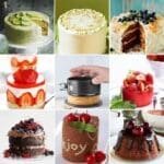 SpringForm Reflon Coated Cake Mould | Non-Stick Cake Pan | Baking Tray, | Removable Cake Mould, 3 Pcs, Round Black | BSI 57