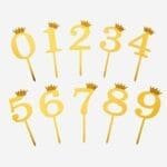 Number Cake Topper - 0 (Big) | bsi 64