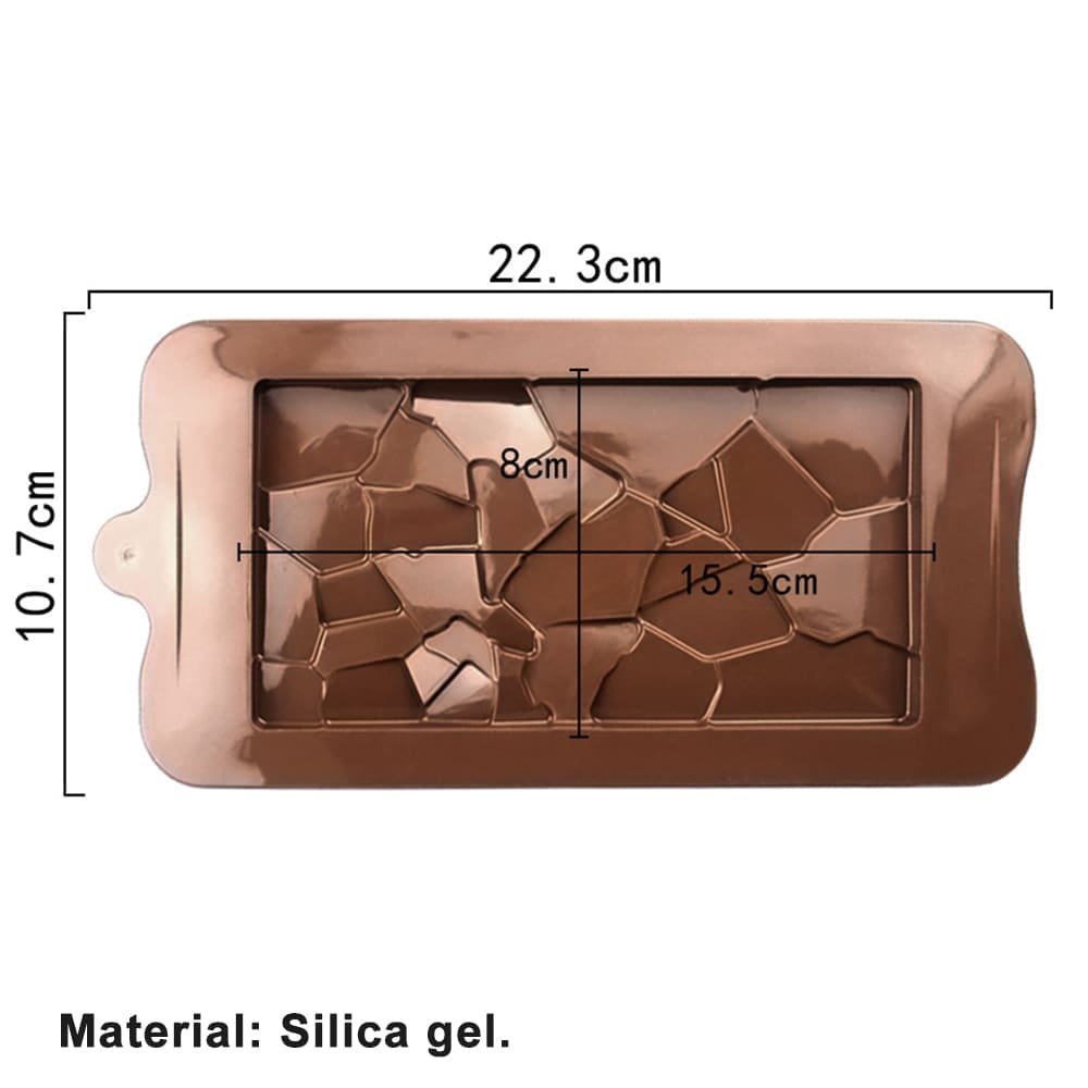 BakeGuru Food Grade Silicone Mold Fondant Silicone Candy Mold for