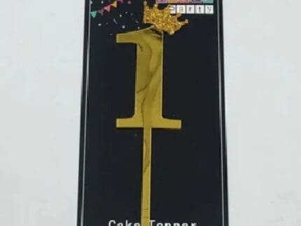 Number Cake Topper - 1 (Small) | bsi 63