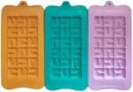 Silicone - Puzzle Chocolate Molds | Non-Stick Reusable, Kitchen Rubber Tray for Ice, Crayons, Fat Bombs, and Soap, Gummy Molds, Dishwasher Safe Silicone | BSI 642