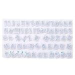 Alphabet Set 64 Characters - Upper and Lower Case | BSI 697