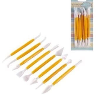 Modelling Tool | Exclusive Modelling Set for Fondant Gum Paste Sugar Craft and Cake Decoration Clay Modelling Tools Set (Random Colour) | bsi 709