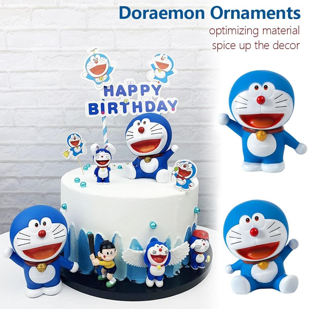 Vedini 4 Cavity Doraemon Mould Head Silicone Cake Mold | Cartoon Shape  Chocolate Mould, Baking Tools