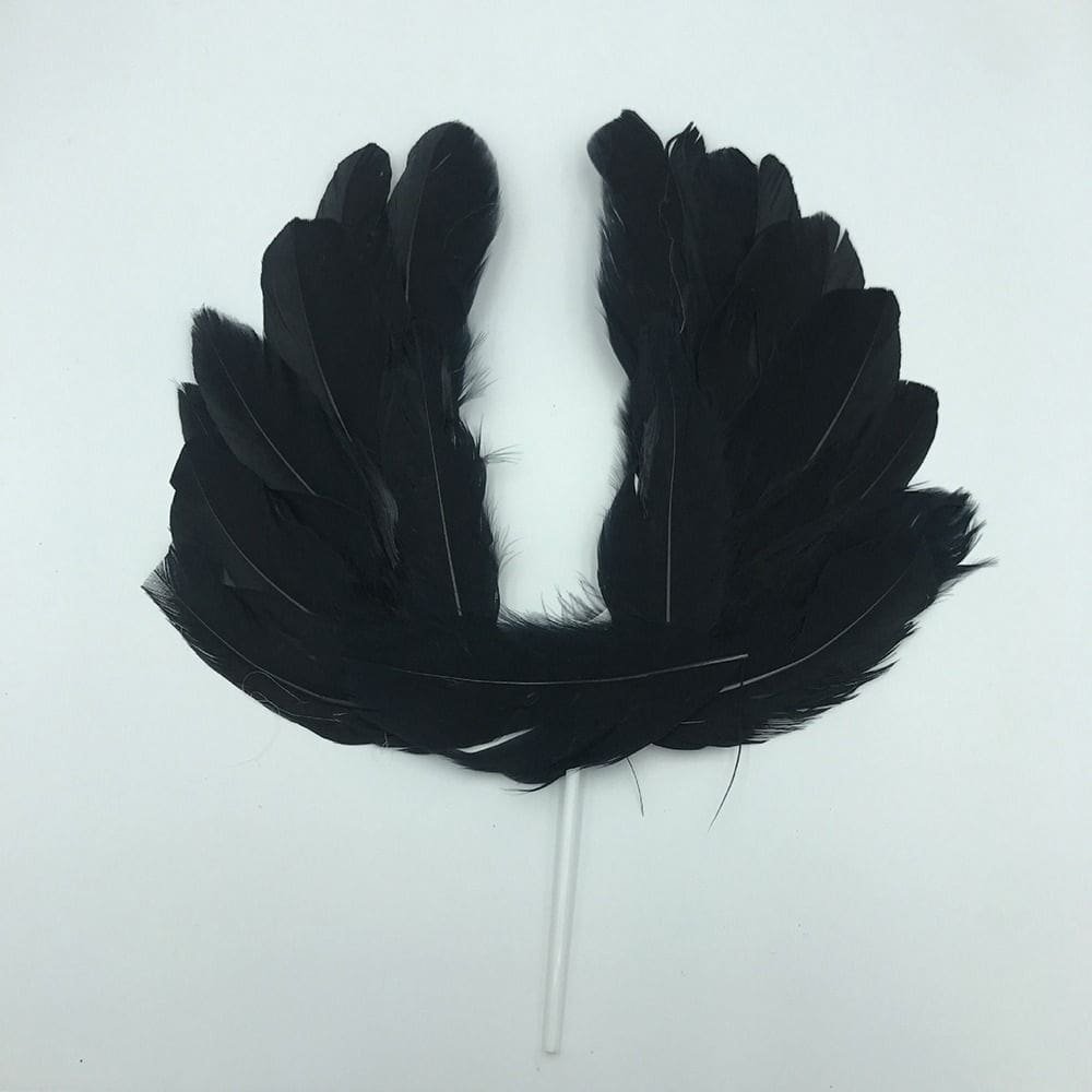 Wing Feather Cake Topper-White | The Chunkies